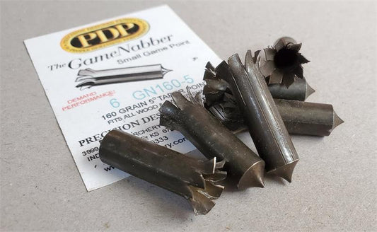 PDP GameNabber Arrowheads, 6pk-Archery- Hunting, Target, Traditional-Jeff’s Specialty Sports