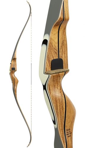 Bear Kodiak Hunter Recurve Shedua and Gray 50 Lbs. RH
