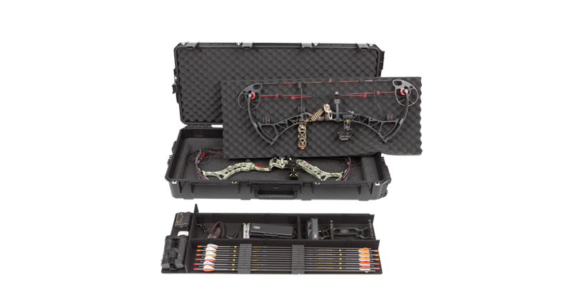 SKB iSeries 4217-7 Small Ultimate Single / Double Bow Case-Archery- Hunting, Target, Traditional-Jeff’s Specialty Sports