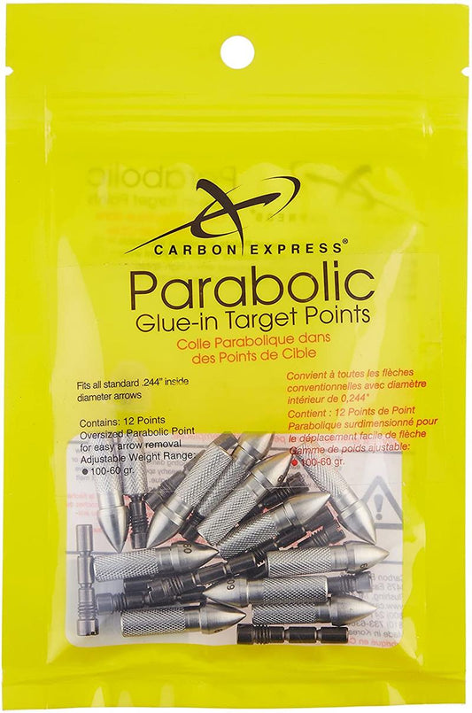 Carbon Express Adjustable Parabolic Target Points, dz.-Archery- Hunting, Target, Traditional-Jeff’s Specialty Sports