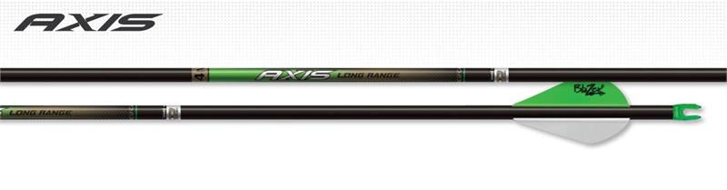 Easton Axis 4mm Long Range Arrows, 6pk-Archery- Hunting, Target, Traditional-Jeff’s Specialty Sports