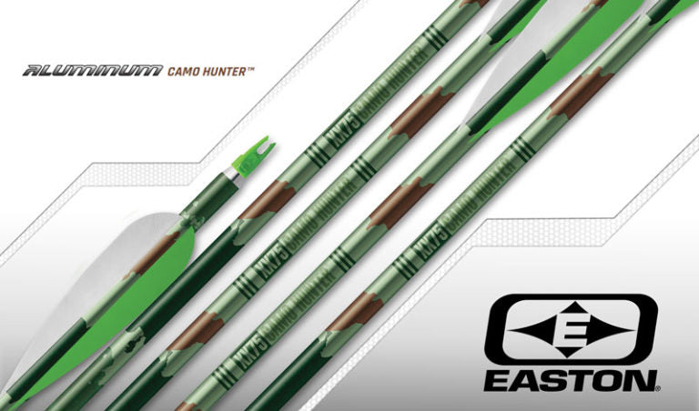 Easton XX75 Camo Hunter Arrows with 4" Vanes, dz.-Archery- Hunting, Target, Traditional-Jeff’s Specialty Sports