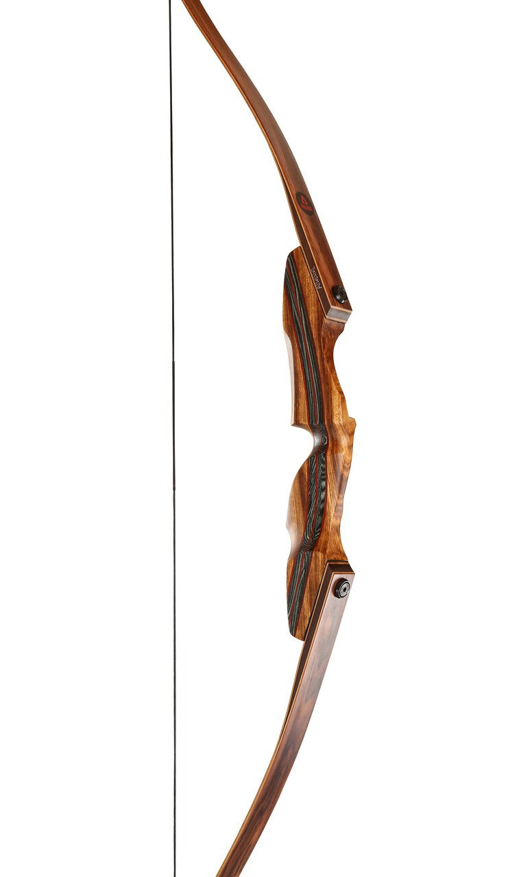 Greatree Archery Immortal Take-Down Recurve Bow - layered riser and grip detail