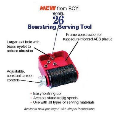 BCY Model 26 Bowstring Serving Tool-Archery- Hunting, Target, Traditional-Jeff’s Specialty Sports