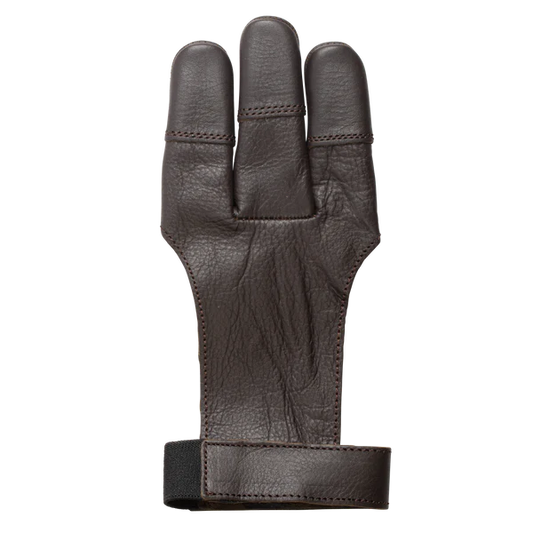 Bear Archery Leather 3 Finger Shooting Glove-Archery- Hunting, Target, Traditional-Jeff’s Specialty Sports