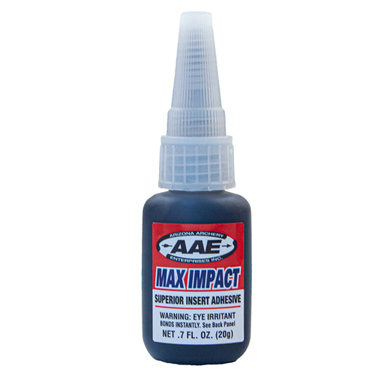 AAE Max Impact Insert Adhesive, 20 Gram Tube-Archery- Hunting, Target, Traditional-Jeff’s Specialty Sports