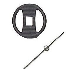 Saunders Archery Clear View Peep-Archery- Hunting, Target, Traditional-Jeff’s Specialty Sports