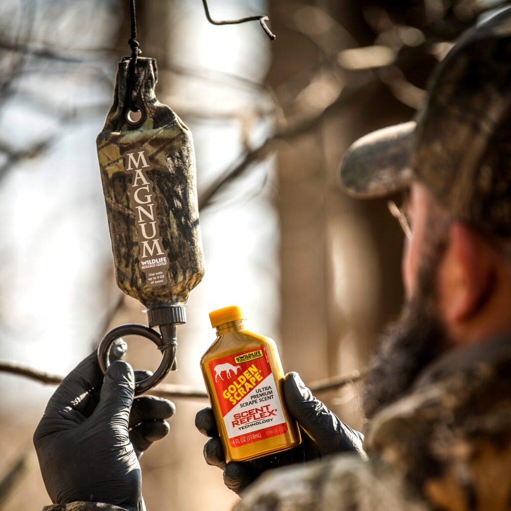 Wildlife Research Center Golden Rope Scent Rope & Scrape Dipper Combo