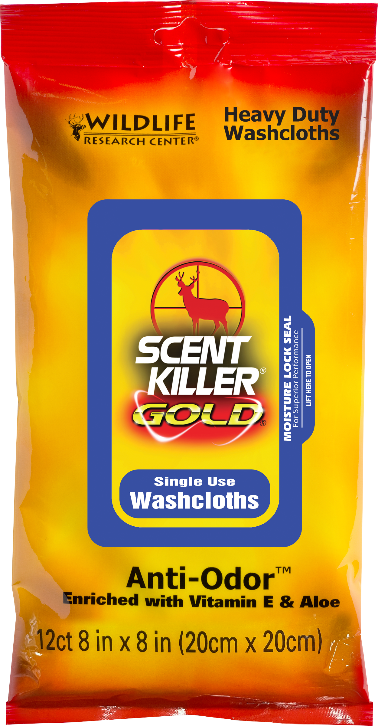 Wildlife Research Center Scent Killer Gold Heavy Duty Washcloths