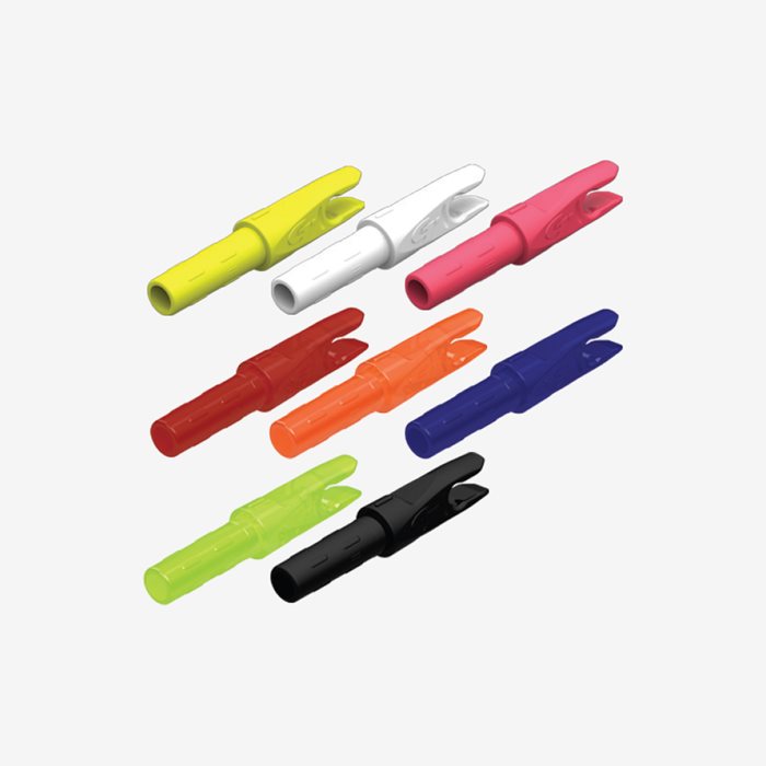 Gold Tip Accu-Tough .204 Series Nocks, dz.-Archery- Hunting, Target, Traditional-Jeff’s Specialty Sports