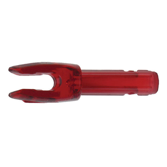 Easton 4mm Microlite Nock in red - sold by the dozen