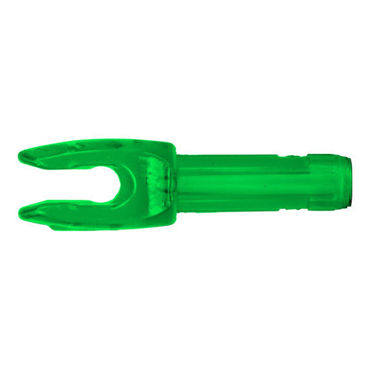 Easton 4mm Microlite Nock in green - sold by the dozen