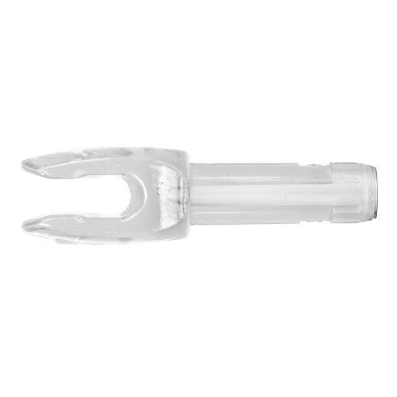 Easton 4mm Microlite Nock in white - sold by the dozen