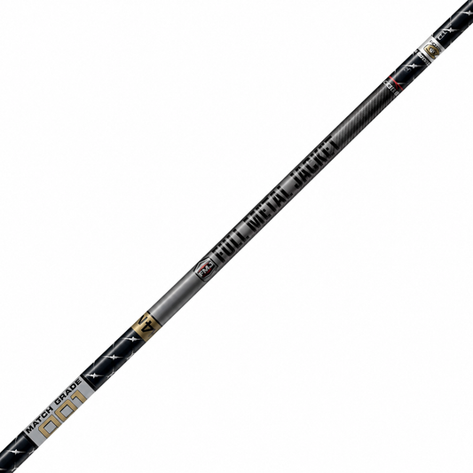 Easton 4mm FMJ Match Grade Shafts w/Half-Outs, dz.