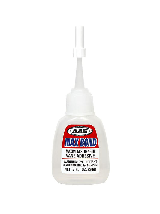 AAE Max Bond Glue, 20 Gram-Archery- Hunting, Target, Traditional-Jeff’s Specialty Sports