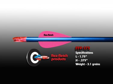 Flex-Fletch FFP Vanes, 50pk-Archery- Hunting, Target, Traditional-Jeff’s Specialty Sports