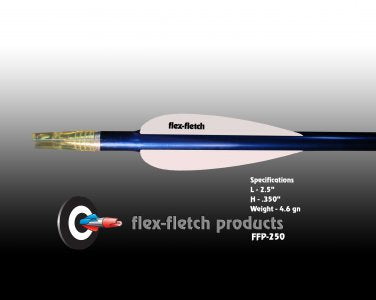 Flex-Fletch FFP Vanes, 50pk-Archery- Hunting, Target, Traditional-Jeff’s Specialty Sports