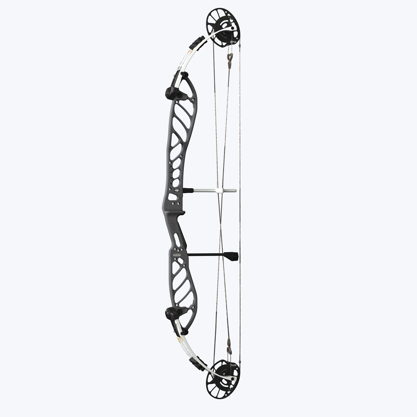PSE Archery Supra X 40 Compound Bow - EM2 Cam - Charcoal