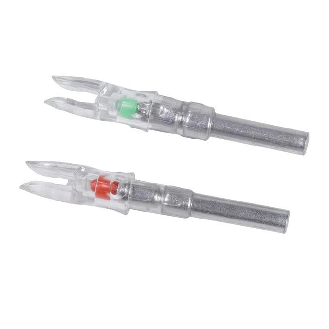 3 Encoches Lumineuses Nockturnal-H Pour Flèches - Couleur Rose Vif, Modèle NT-412, Idéal Chasse à L'arc