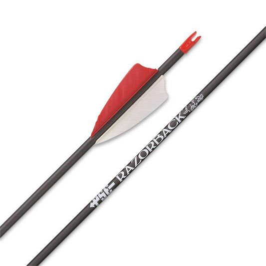PSE Archery Razorback Youth Carbon Arrows, 6pk-Archery- Hunting, Target, Traditional-Jeff’s Specialty Sports