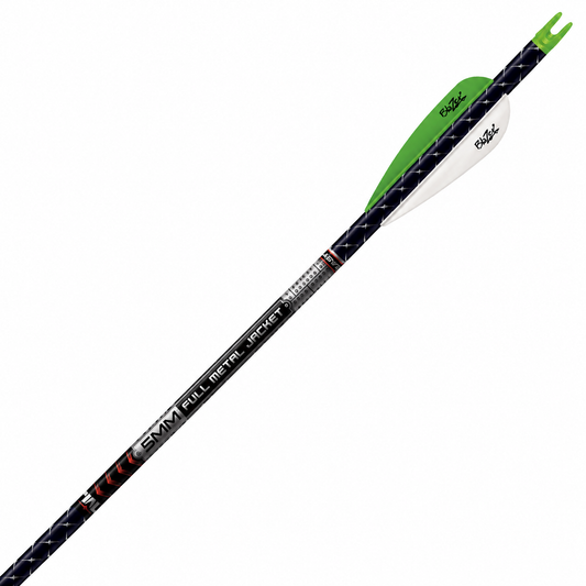 Easton Full Metal Jacket 5mm Arrows with Blazer Vanes 6pk