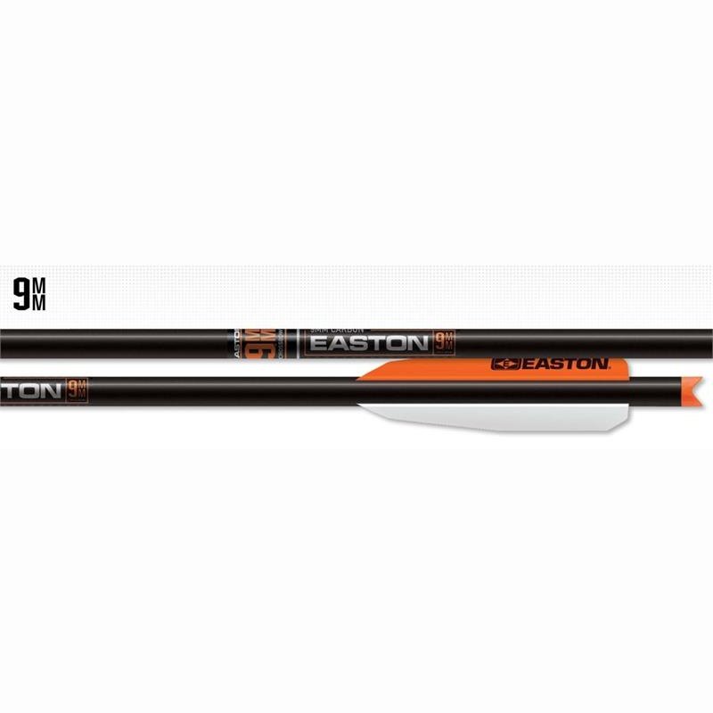 Easton 9mm Crossbow Bolts with Brass Inserts, 6pk-Crossbow Accessories-Jeff’s Specialty Sports