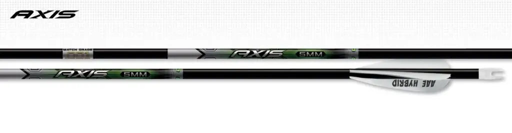 Easton 5mm Axis Match Grade Shafts, dz.-Archery- Hunting, Target, Traditional-Jeff’s Specialty Sports