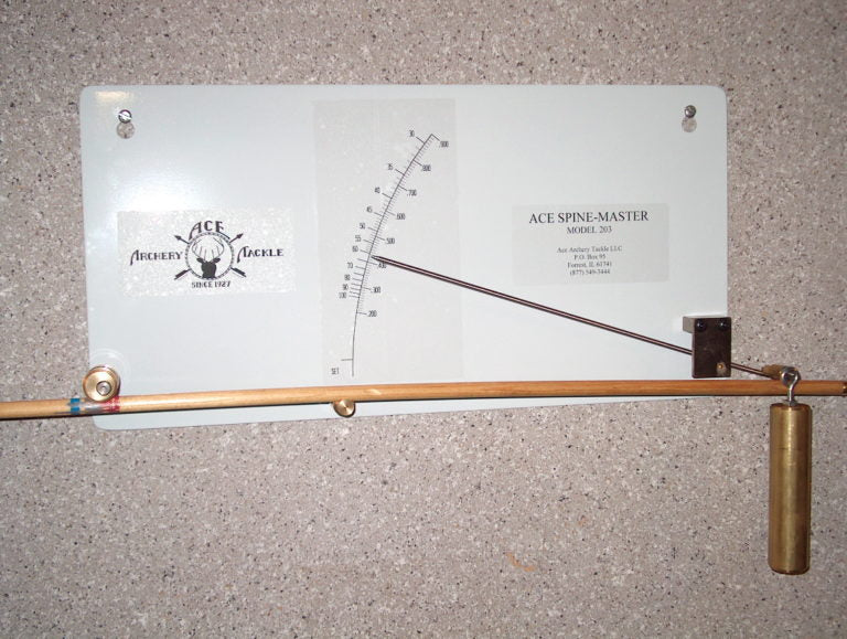 Ace Archery Tackle Spine-Master Spine Tester-Archery- Hunting, Target, Traditional-Jeff’s Specialty Sports