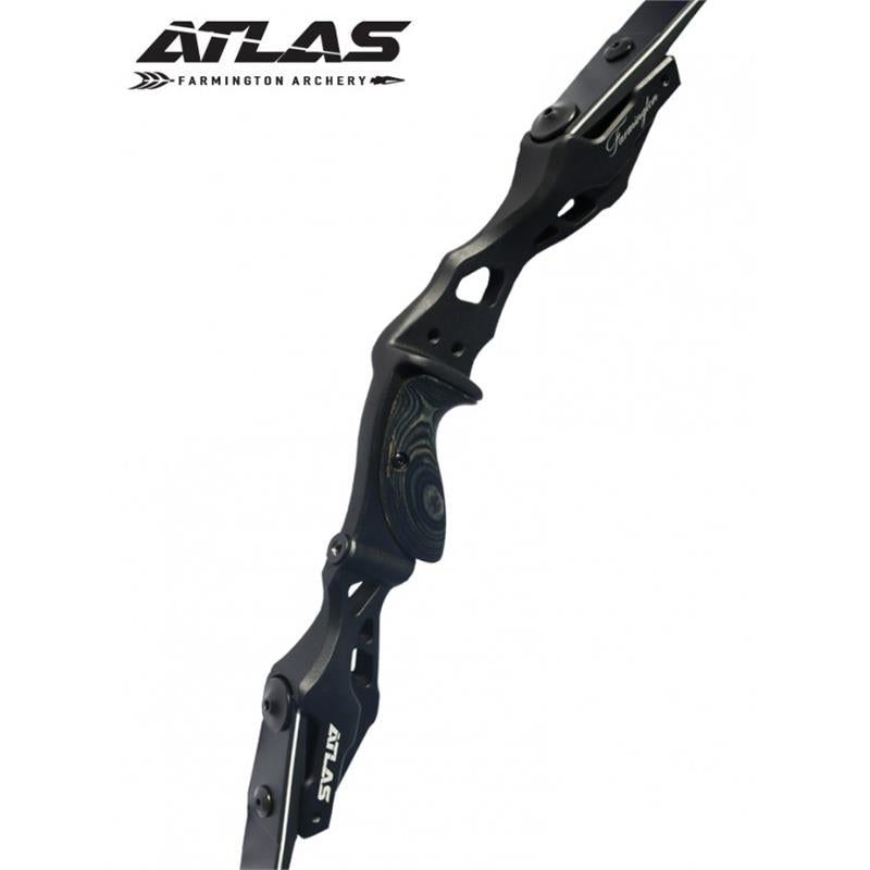 Farmington Archery 19" Atlas T6 Aluminum Machined CNC ILF Riser-Archery- Hunting, Target, Traditional-Jeff’s Specialty Sports