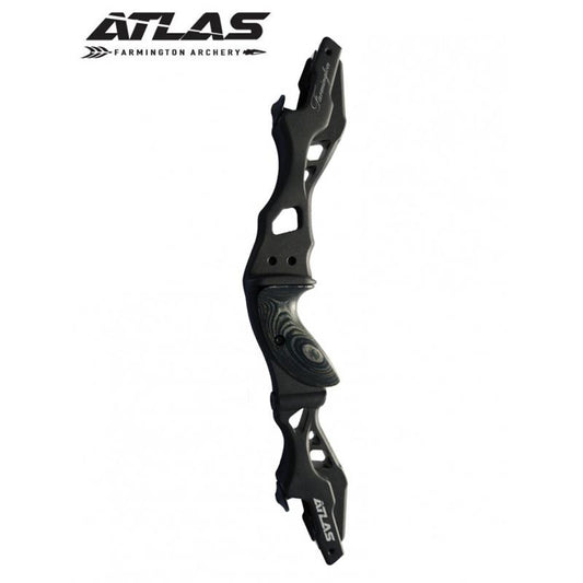 Farmington Archery 19" Atlas T6 Aluminum Machined CNC ILF Riser-Archery- Hunting, Target, Traditional-Jeff’s Specialty Sports