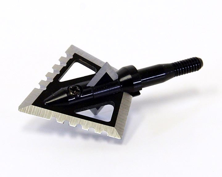 Magnus Black Hornet SerRazor Broadheads, 3pk-Archery- Hunting, Target, Traditional-Jeff’s Specialty Sports