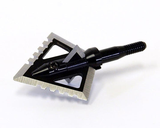 Magnus Black Hornet SerRazor Broadheads, 3pk-Archery- Hunting, Target, Traditional-Jeff’s Specialty Sports