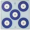 Saunders Archery Tag Stock Blue & White Dual Target Faces