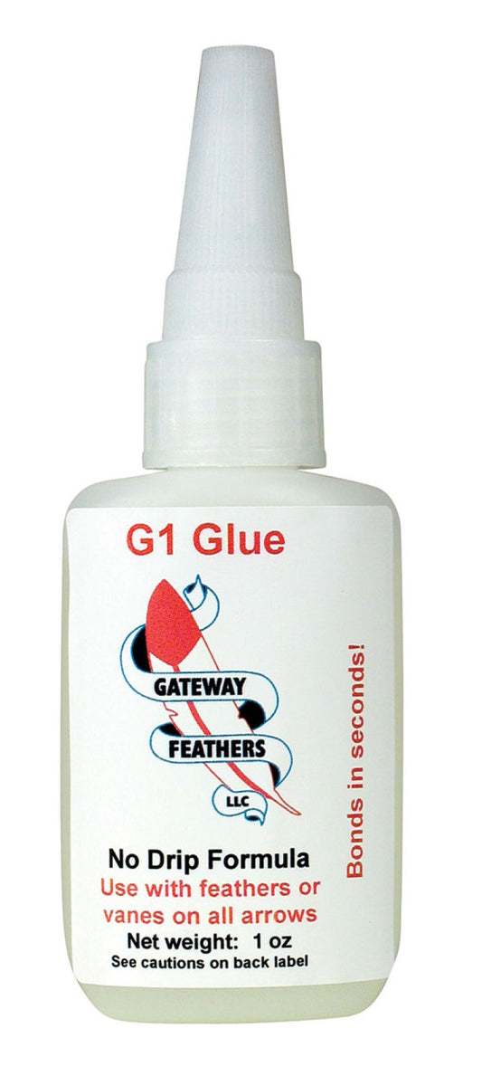 Gateway Feathers G1 Glue-Archery- Hunting, Target, Traditional-Jeff’s Specialty Sports
