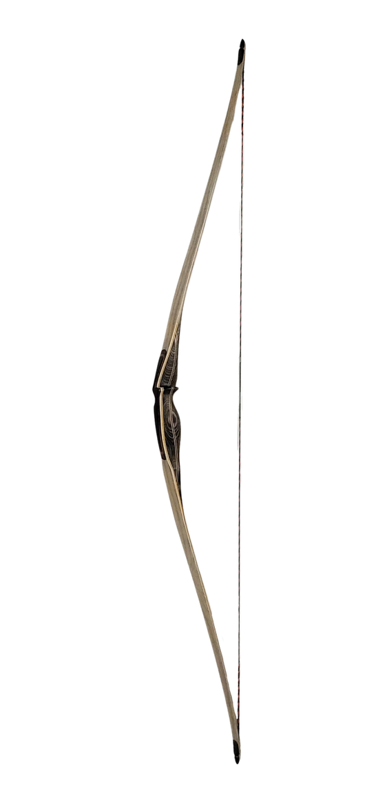 Greatree Archery Kartal hybrid longbow - full bow view
