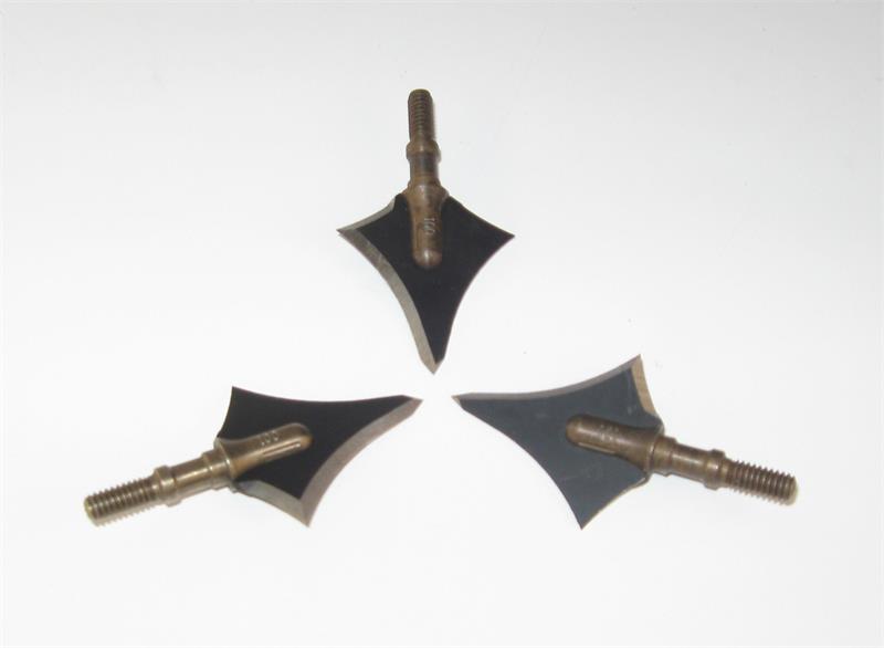 KuduPoint Contour Broadheads, 3pk-Archery- Hunting, Target, Traditional-Jeff’s Specialty Sports
