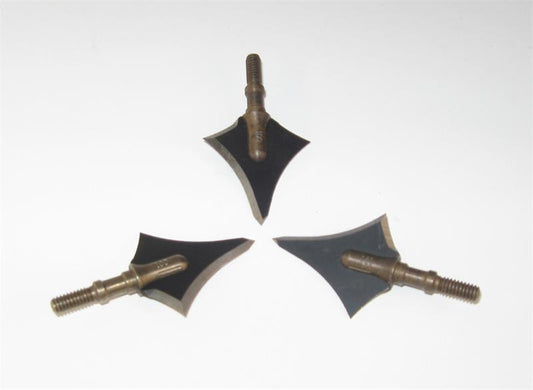 KuduPoint Contour Broadheads, 3pk-Archery- Hunting, Target, Traditional-Jeff’s Specialty Sports