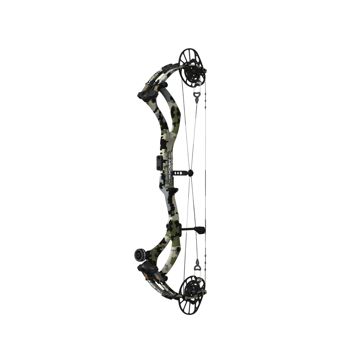 PSE Archery Mach 30 DS Carbon-FDS Compound Bow - Kuiu Verde