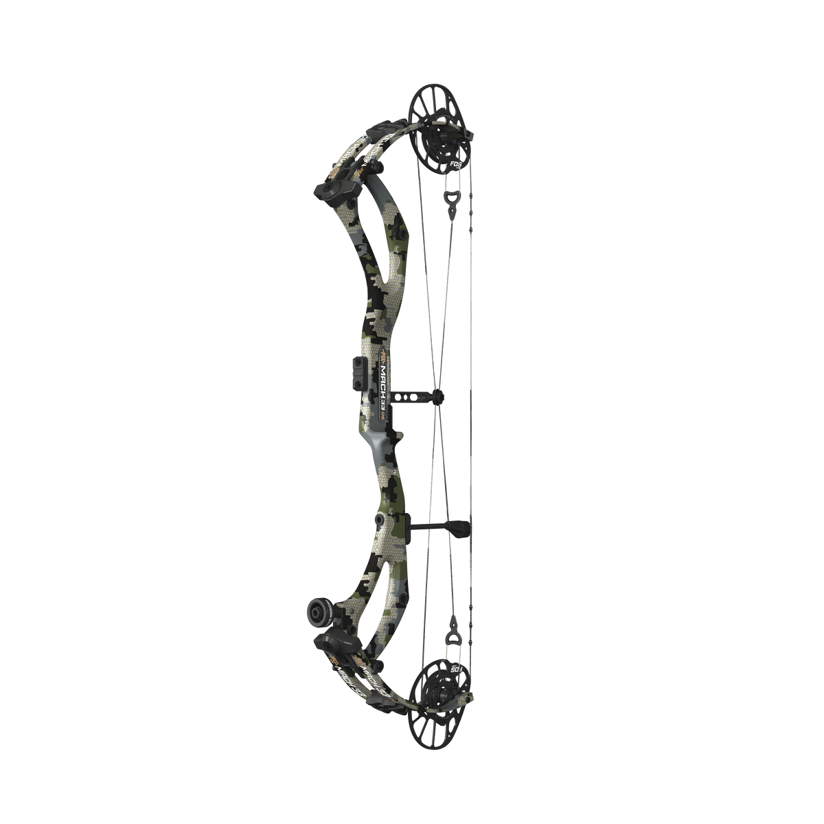 PSE Archery Mach 33 DS Carbon-FDS Compound Bow - Kuiu Verde