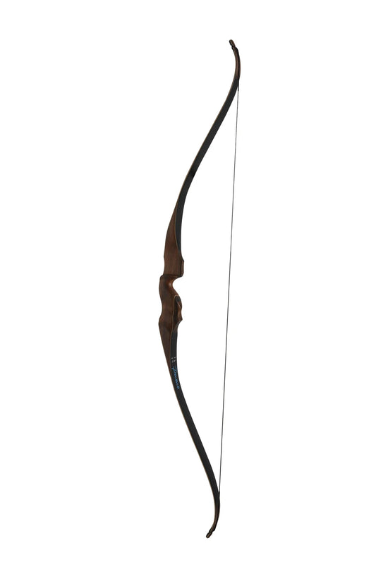 Old Mountain Archery Pocono one-piece recurve bow - full bow view