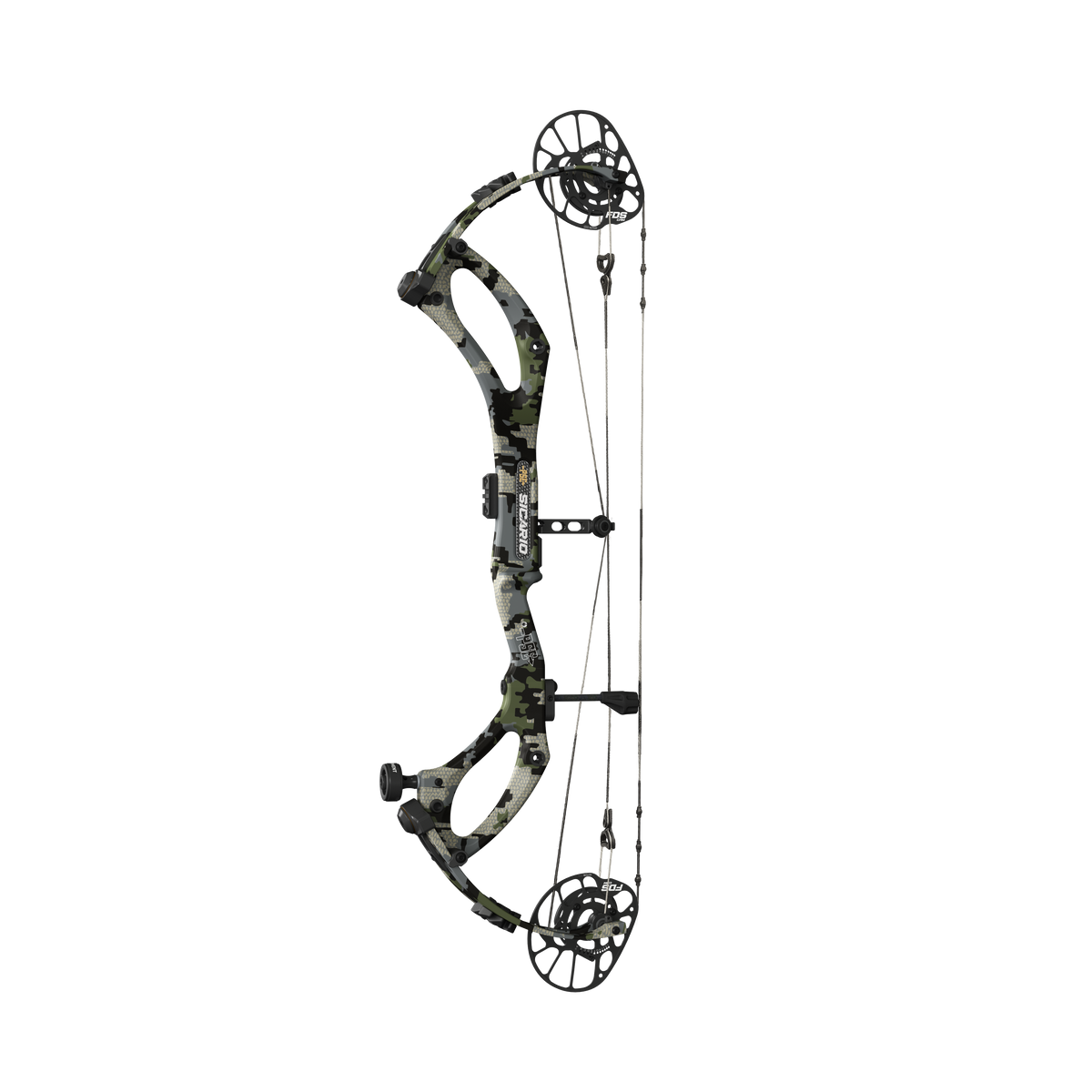PSE Archery Sicario Carbon-FDS Compound Bow - Kuiu Verde