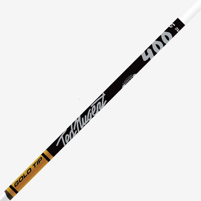 Gold Tip Ted Nugent Signature Series White Zebra Shafts, dz.-Archery- Hunting, Target, Traditional-Jeff’s Specialty Sports