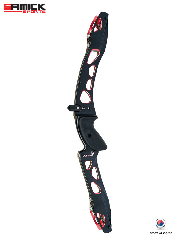 Samick Ultra-R CNC 25" Riser - Black/Red - Right Hand