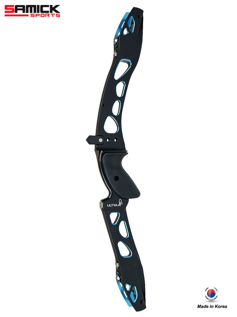 Samick Ultra-R CNC 25" Riser - Black/Blue - Right Hand