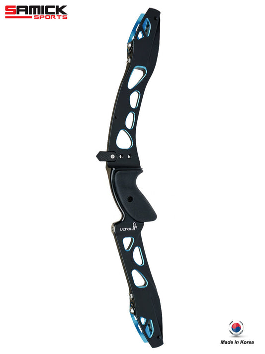 Samick Ultra-R CNC 25" Riser - Black/Blue - Right Hand