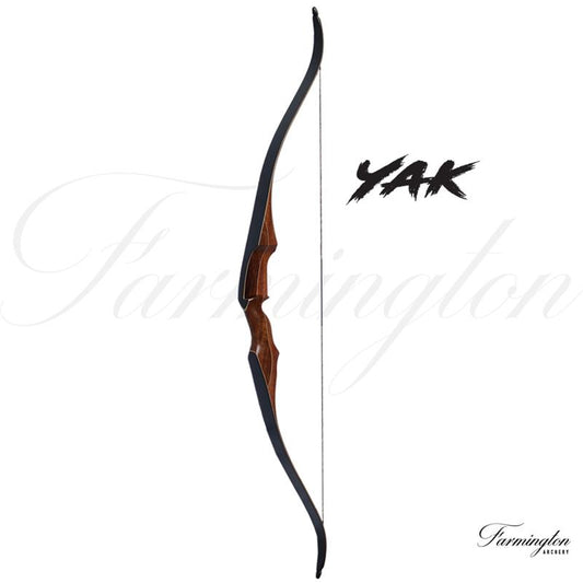 Farmington Archery Yak 60" One Piece Recurve Bow-Archery- Hunting, Target, Traditional-Jeff’s Specialty Sports