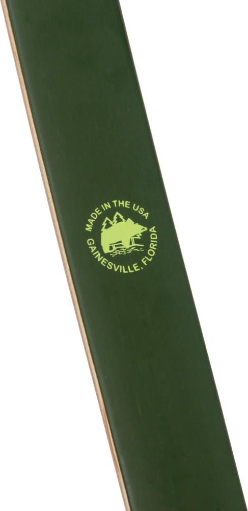 Bear Archery Kodiak Hunter Recurve Bow - Shedua / Green - Alternate view 2