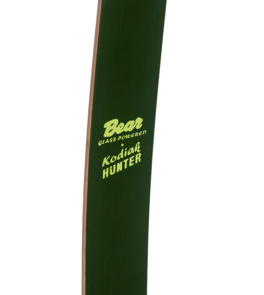 Bear Archery Kodiak Hunter Recurve Bow - Shedua / Green - Alternate view 1