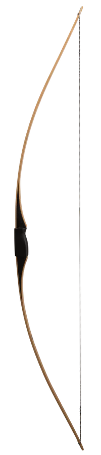 Bear Archery Montana Clear Glass Longbow (Flame Bamboo & Clear Glass)-Archery- Hunting, Target, Traditional-Jeff’s Specialty Sports