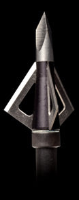 Wasp Archery Boss Broadheads, 3 & 4 Blade, 100 & 125 Grain 3/pk.-Archery- Hunting, Target, Traditional-Jeff’s Specialty Sports